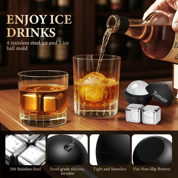 Electric Whiskey Smoker Kit with 10 Natural Wood Chips – Rechargeable Cocktail S - Picture 4 of 6